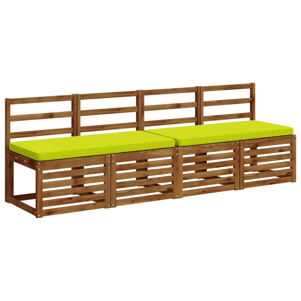 Cuscini per Panchina a 2 Pezzi VUGHT 2 pz 100% Poliestere 951835