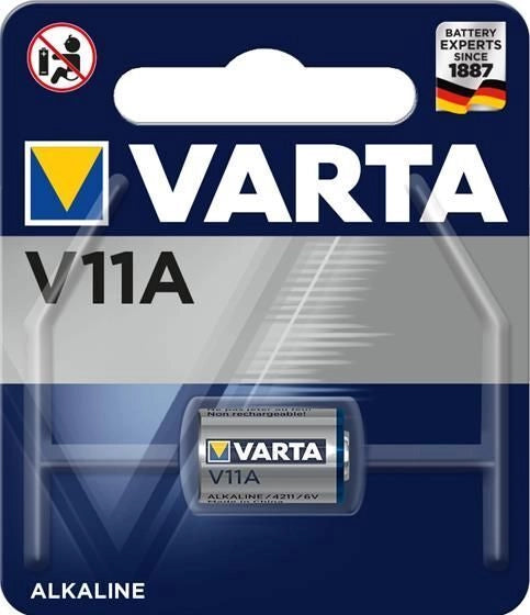 Varta V11A Batteria Alcalina Special 6V 38 mAh 1 pezzo per telecomandi fotocamere e applicazioni mediche