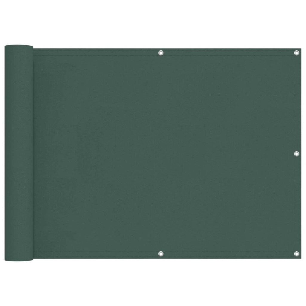 Schermo da balcone-Pannello per balcone 75 x 200 cm Oxford alu rivestito in PU 754409
