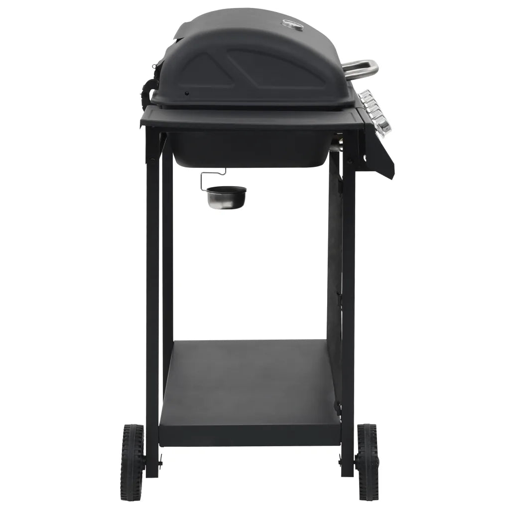 Barbecue Griglia a Gas con 6 Fornelli Acciaio Nero CFW7810473