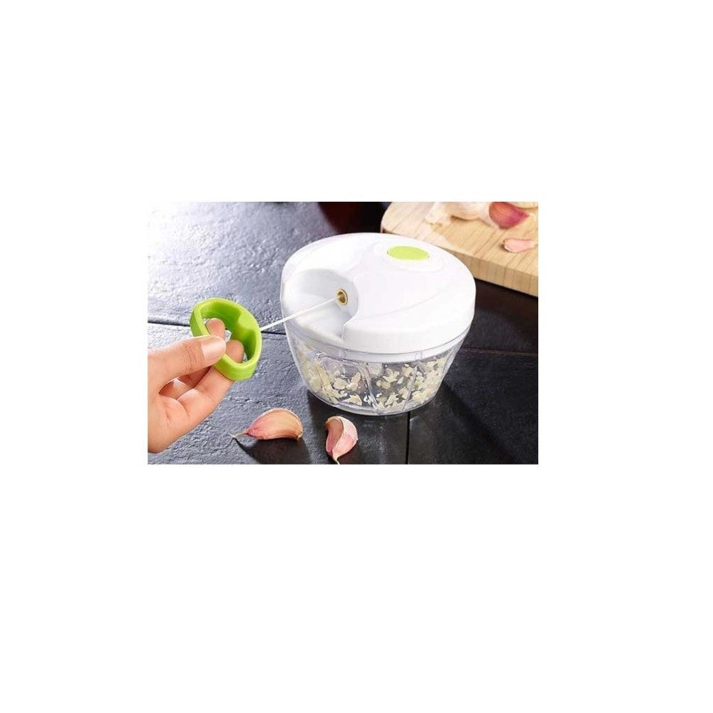 Trade Shop - Tagliatutto Manuale Piccolo Sminuzzare Tagliare Tritare In Un Attimo Mini Chef -