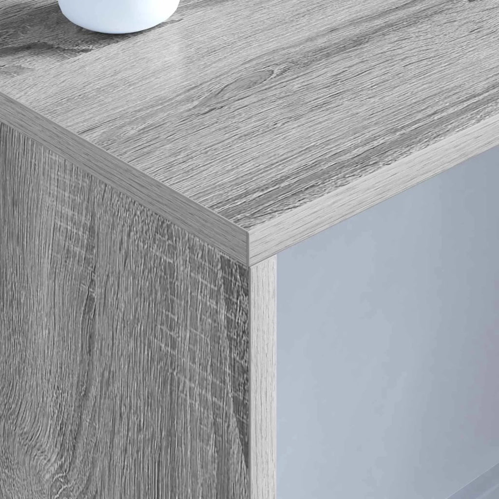 Scrivania a parete Grigio Sonoma Legno ingegnerizzato 891405