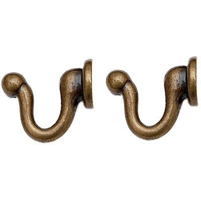 GANCIO X TENDA BOLD - ZAMA BRONZO CF=PZ 2 MM 30- 6 confezioni