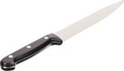 Coltello da carne con manico speciale in acciaio inossidabile/plastica, lunghezza del coltello 20 cm, ideale per affettare il brisket.