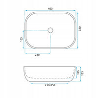 Lavabo Da Appoggio Rea Belinda Ash