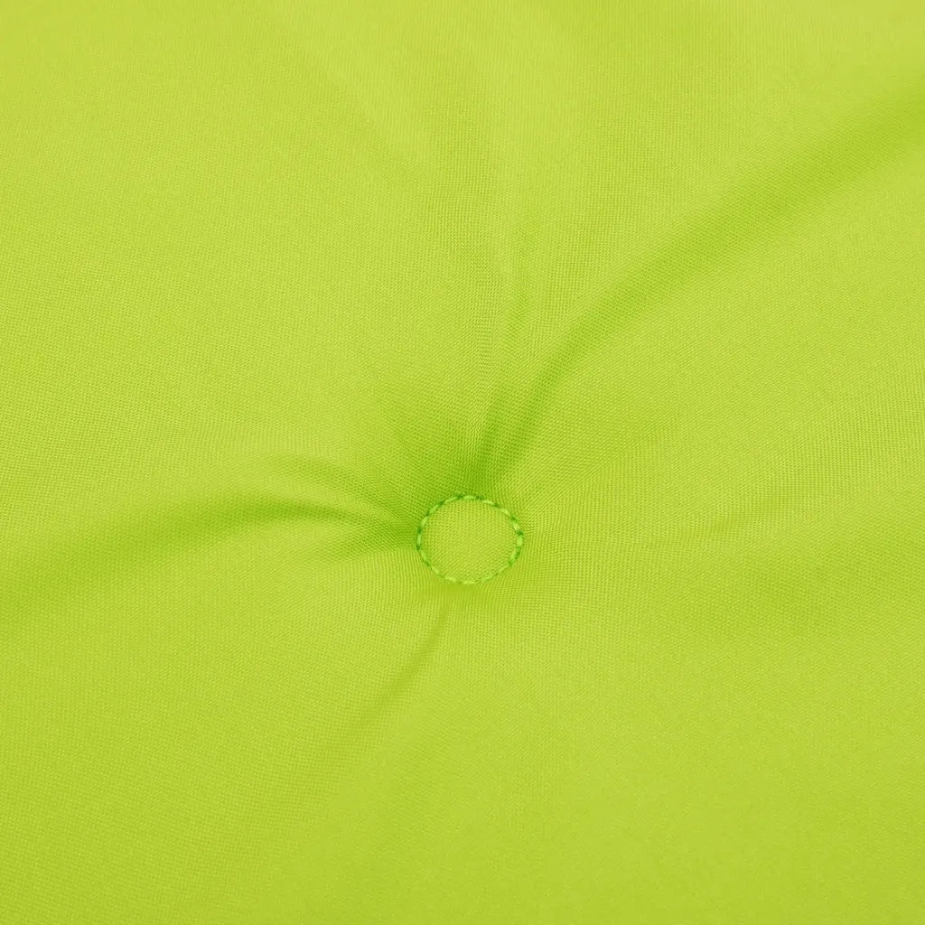 Cuscini per Sedia 6 pz Verde Brillante 50x50x3cm Tessuto Oxford 314064
