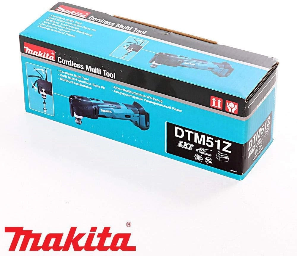 DTM51Z DTM51 18v Li-Ion Multi-Tool LXT Keyless Blade Change - Solo corpo nudo, 18 V