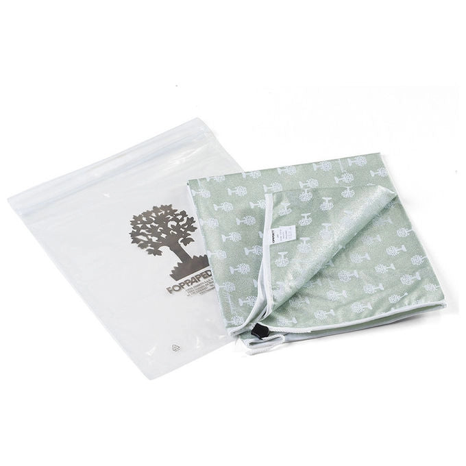 Foppapedretti Copertina Asse da Stiro 4.0 Antracite Cotone e polvere di alluminio 101 x 49 cm