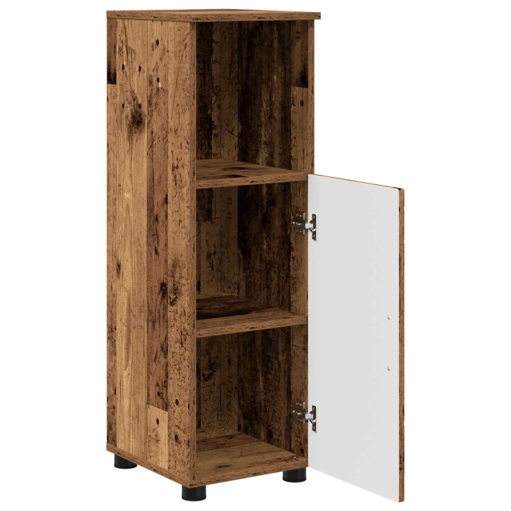 Mobile da Bagno con archiviazione Legno vecchio 30 x 35 x 95 cm 883322