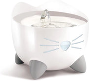 Fonte per acqua per gatti in acciaio inossidabile 25 l bianco