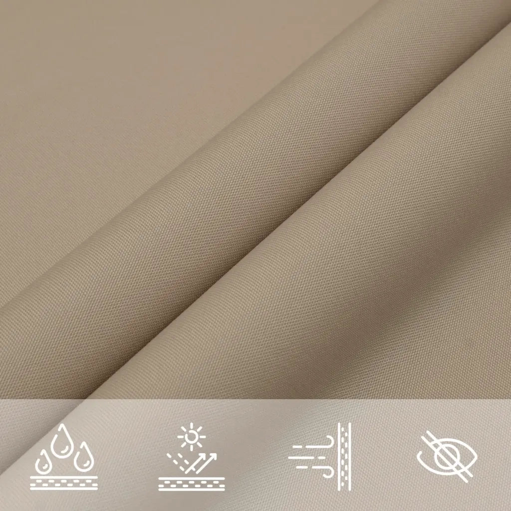 Parasole a Vela Tessuto Oxford Rettangolare 5x7m Talpa 135440