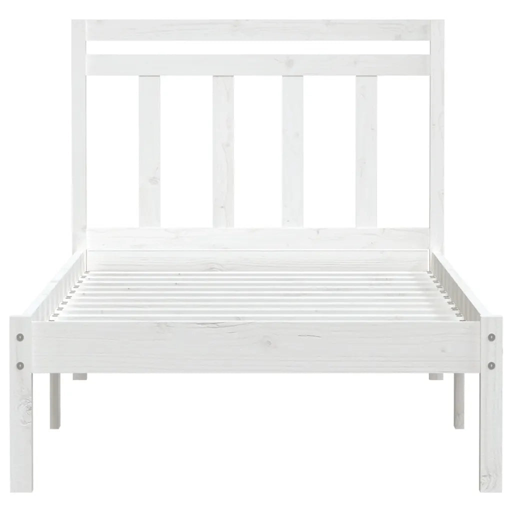 Giroletto Bianco in Legno Massello di Pino 100x200 cm 3100580