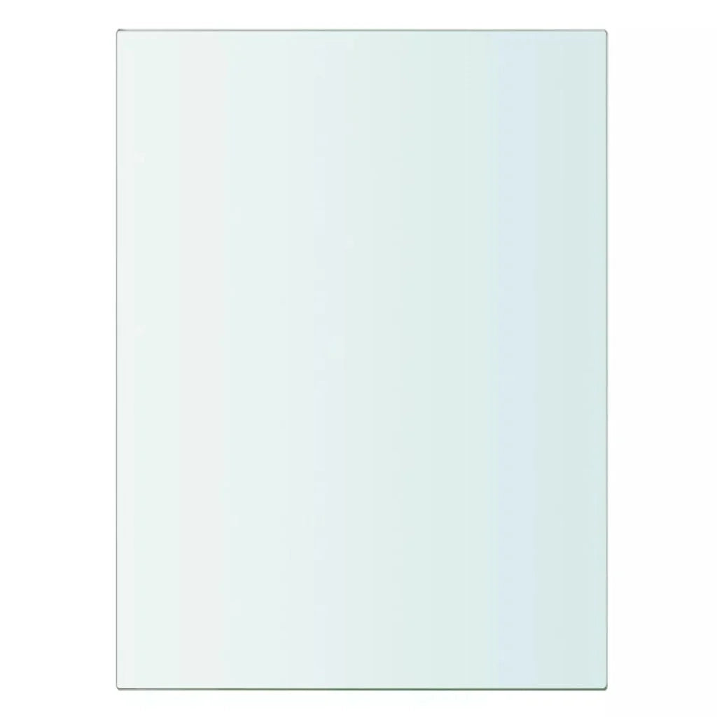 Pannello per mensola in vetro trasparente 20 x 15 cm 2702168/2