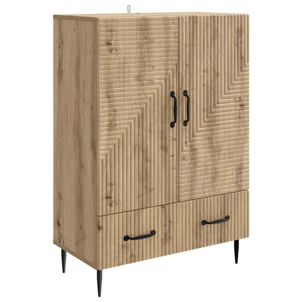 Credenza con cassetto Rovere Artigianale 66 x 34,5 x 95 cm