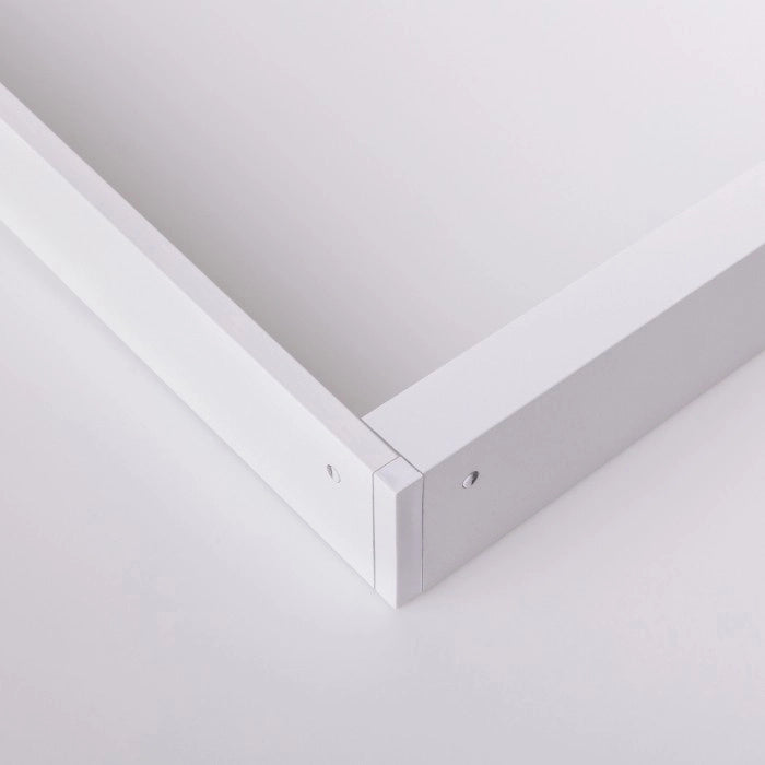 Cornice per pannelli LED 120x30 bianca plastica Ecolight