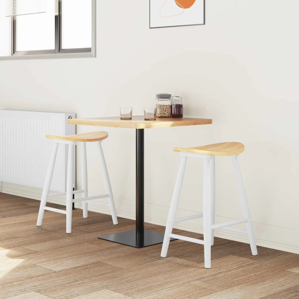 Sedie da pranzo 2 pcs Bianco 46 x 37 x 63 cm