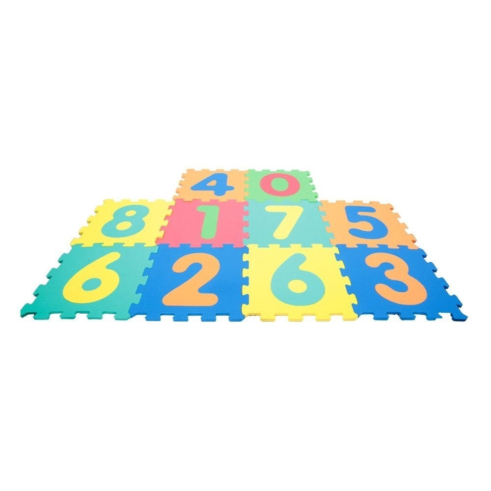 Trade Shop - Tappeto Per Bambini Da Pavimento 10 Pz Puzzle Neonato Antiurto Atossico Lavabile -