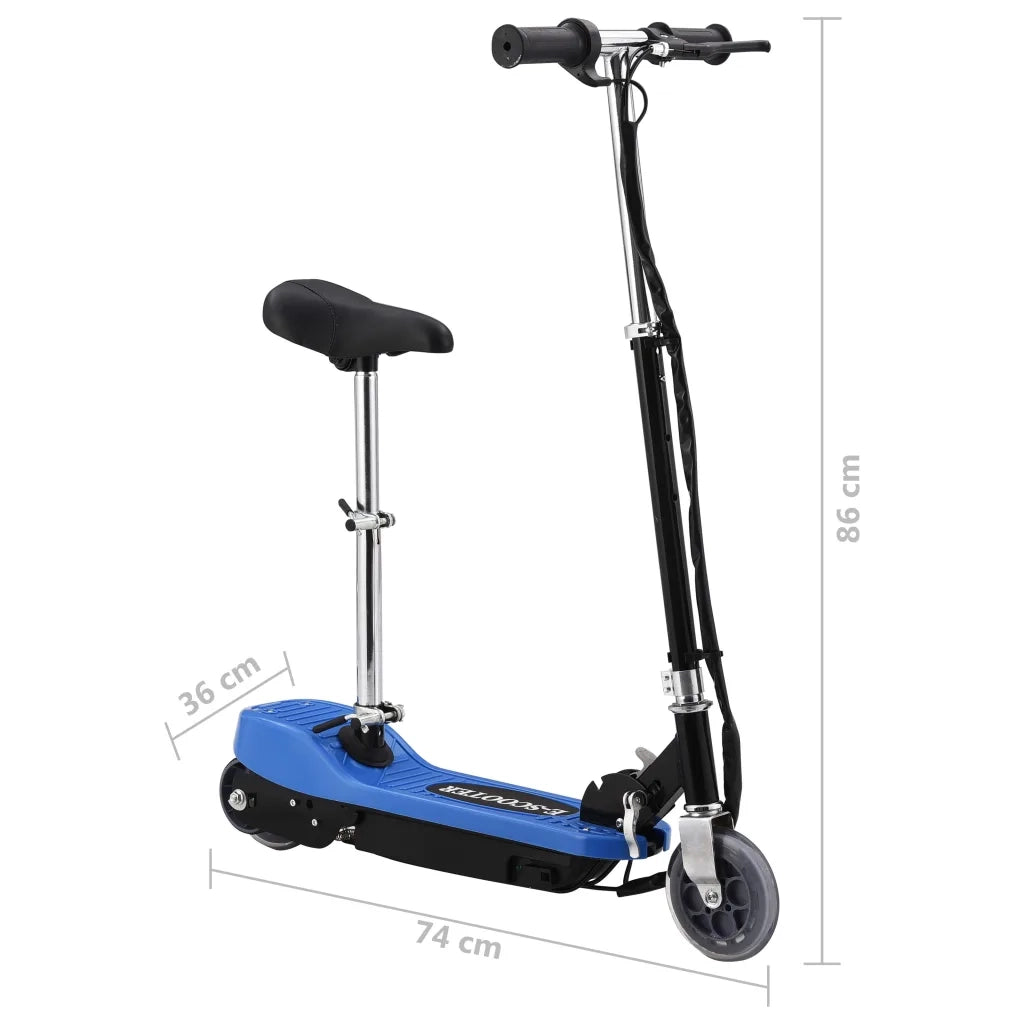 Monopattino Elettrico con Sella 120 W Blu CFW7305549