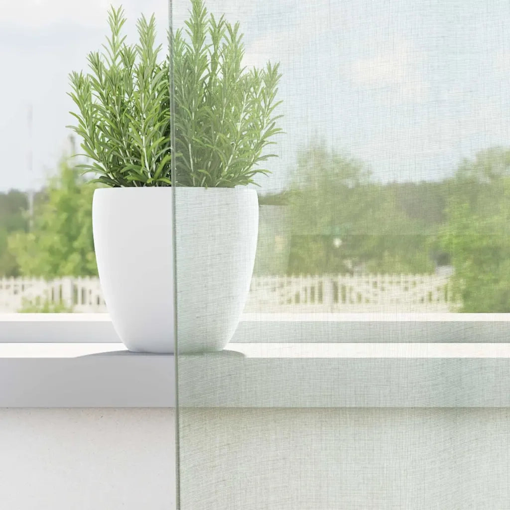 Tende in Voile con Passanti 2 pz Grigio Chiaro 140x245 cm 4102299