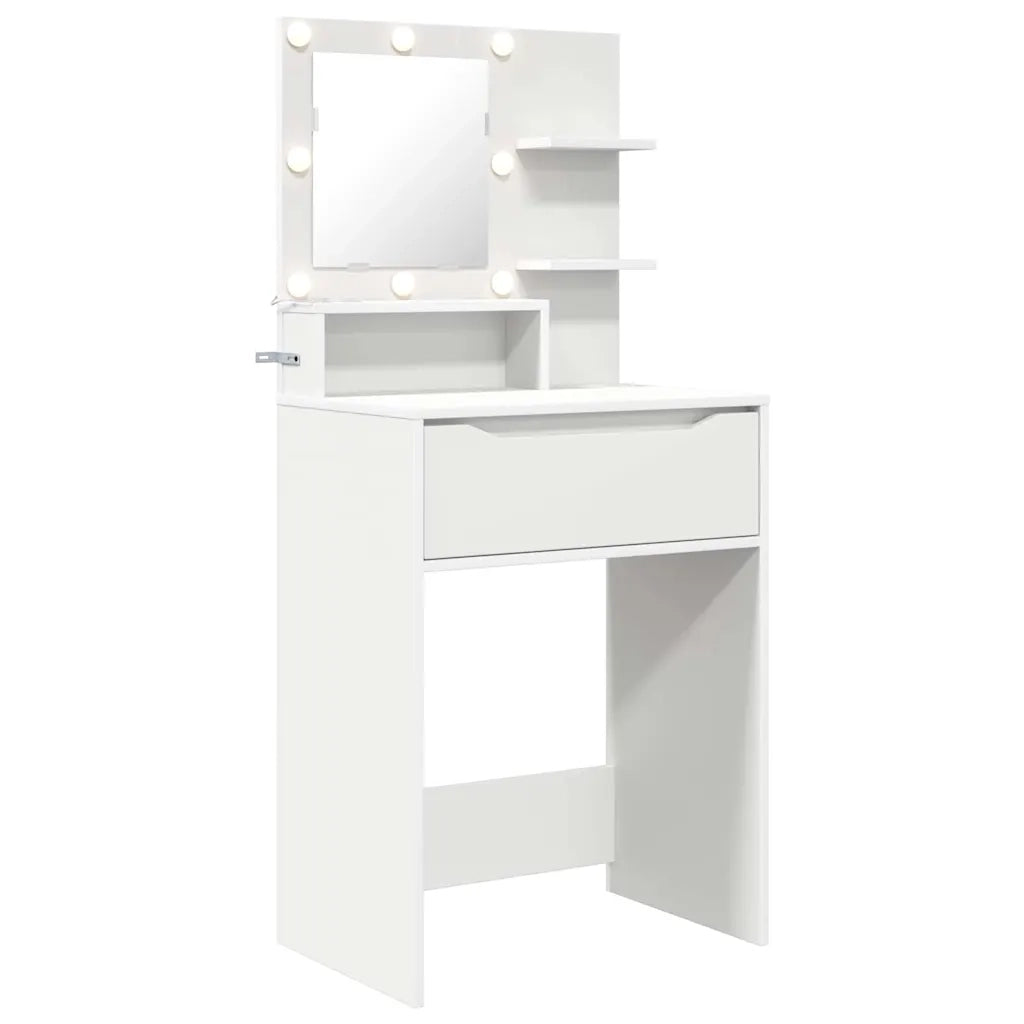 Tavoli da Trucco per Camera da Letto Bianco 80 x 39,6 x 135 cm 888987