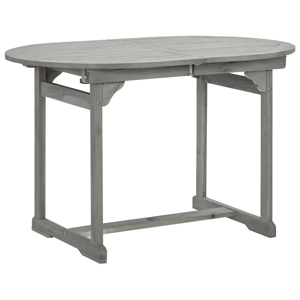 Set da Pranzo per Giardino 7 pz in Legno Massello di Acacia cod mxl 40513