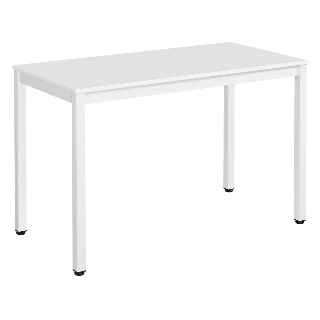 Tavolo rettangolare Tessa 120x60 cm in bianco minimal