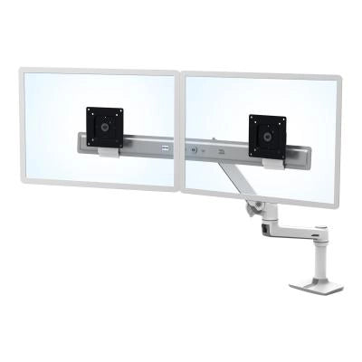 Ergotron lx scrivania kit di fissaggio dual direct arm bianco (45489216) - 148285