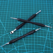 Set di modellazione in pelle - Lepel per modellazione e incisione - Strumento per incisione e spessore - Lavorazione della pelle DIY.