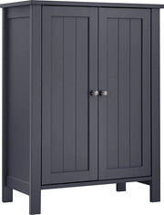 Mobili per bagno Sabine - con caricabatterie - con 2 porte - Pannelli regolabili - MDF - Bianco 60x30x80cm