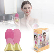 Trade Shop - Spazzola Forma Pesce Pulizia Viso Elettrica Facciale Detergente Massaggio Mx-8418 -