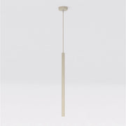 Lampada a sospensione SELTER in acciaio color mokka