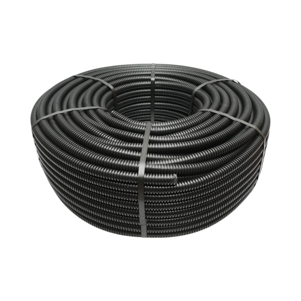 Tubo flessibile copex 20mm Gewiss DX15020R senza cordone, PVC ignifugo, 750N nero 100m/rotolo
