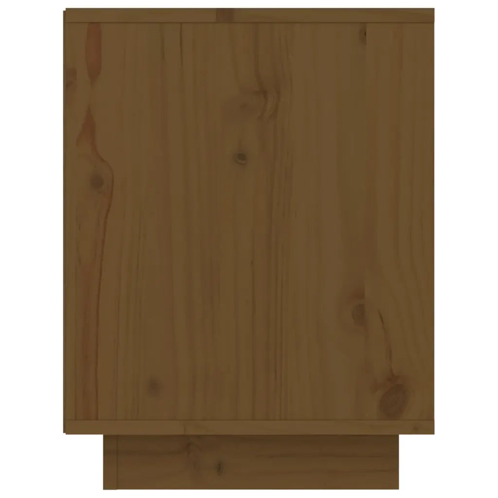 Scarpiera-Scaffale per scarpe Marrone Ambra 60x34x45 cm in Legno Massello di Pino