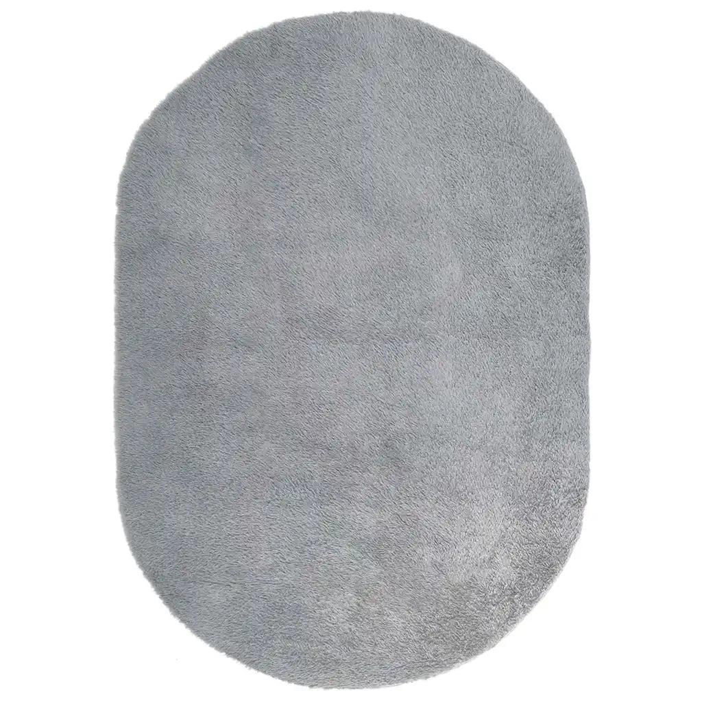 Tappeto Shaggy a Pelo Lungo NAVARRA Grigio Chiaro 300x200 cm