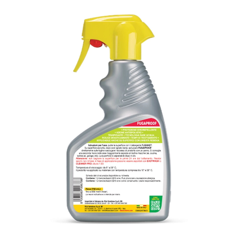 Fila fugaproof 750 ml protettivo spray salva fughe antimacchia base acqua
