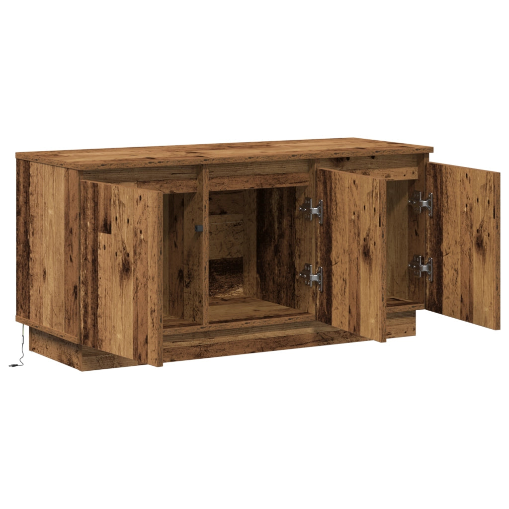 mobile TV Legno invecchiato 100x38x49 cm Legno ingegnerizzato
