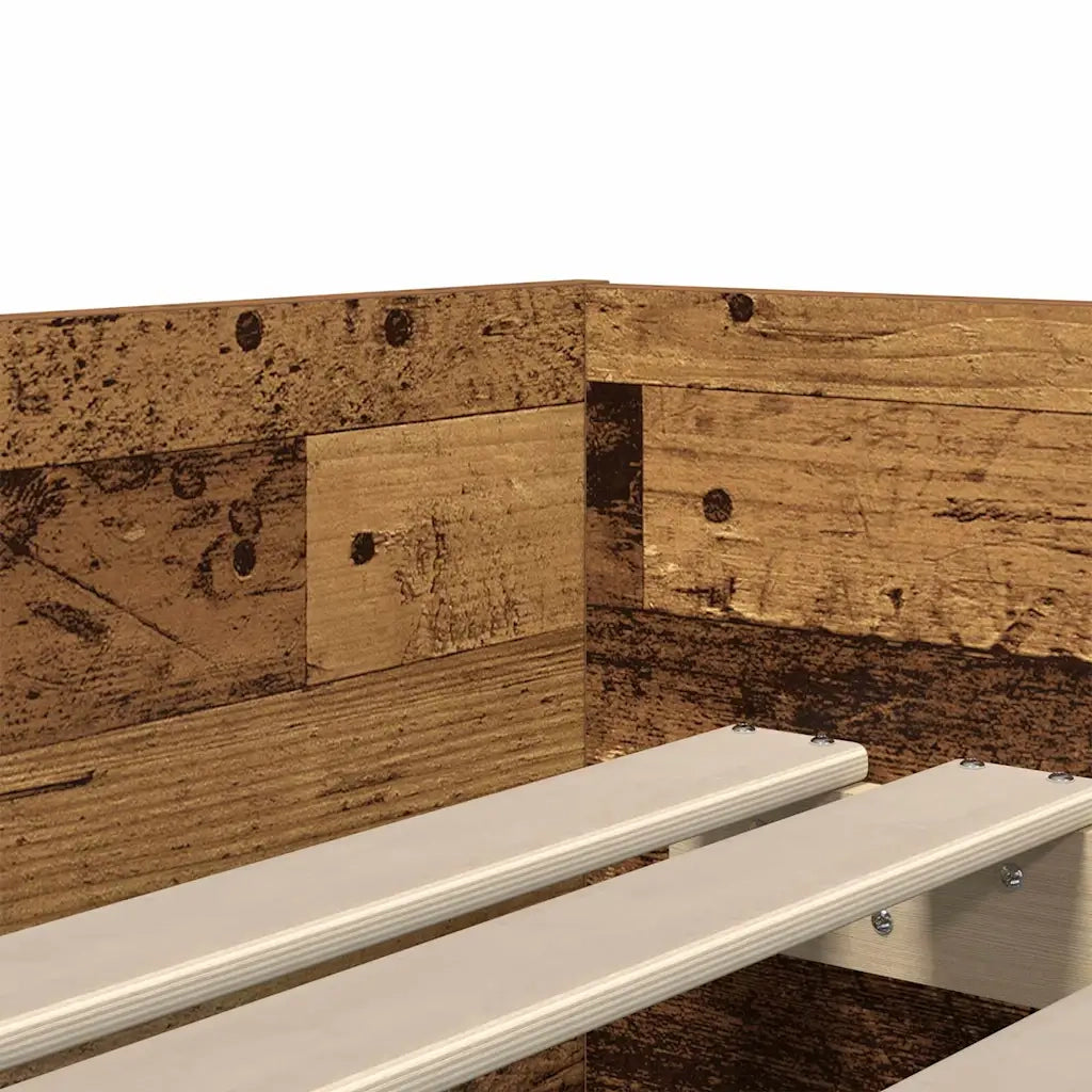 Struttura del letto Legno vecchio 90 x 190 cm Pino massello 3403207