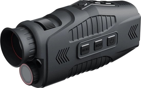 Nachtkijker - Telescopio - 5x ingrandimento digitale - Camera infrarossa con 7 impostazioni - Rilevamento notturno fino a 800 metri - Video HD 1280x720