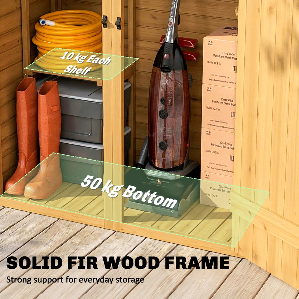 Capanno da Giardino in Legno ¨C zephmum ¨C Marrone