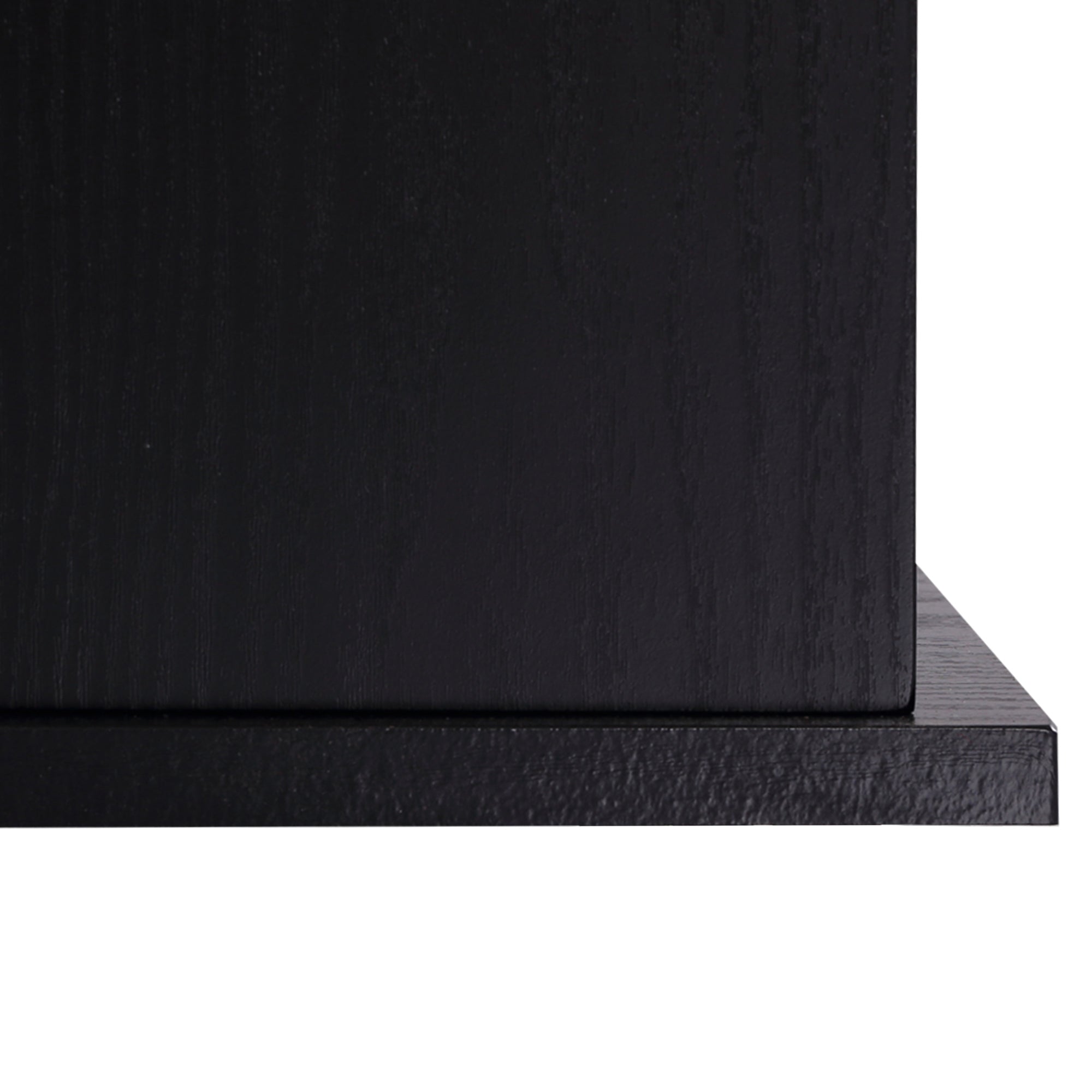 Scrivania Porta PC Moderna Tavolo da Ufficio con Ripiani Tastiera Scorrevole 152x60x88 cm Nero