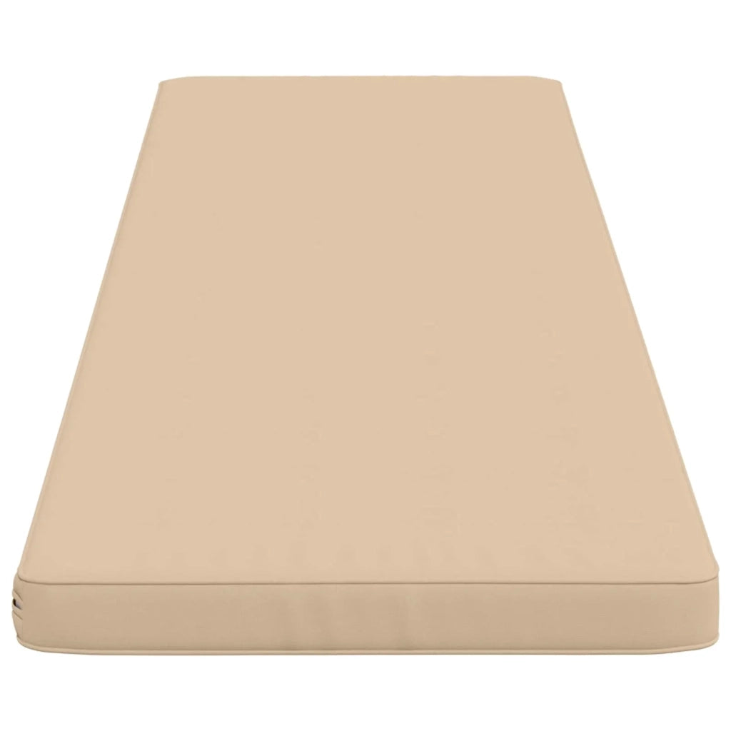 Cuscini per Panchina a 2 Pezzi VUGHT 2 pz 100% Poliestere Crema 952235