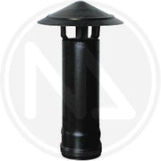 FUMAIOLO FISSO PER TUBO STUFA PELLET CM. 8 ALTEZZA CM. 21