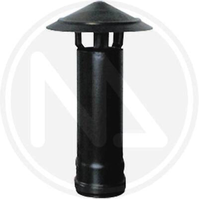 FUMAIOLO FISSO PER TUBO STUFA PELLET CM. 8 ALTEZZA CM. 21