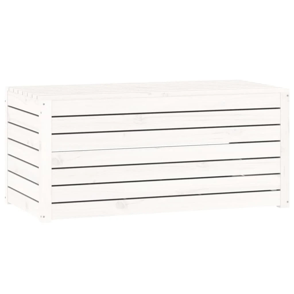 Set di 4 contenitori da giardino in legno massello di pino bianco 02_0013179