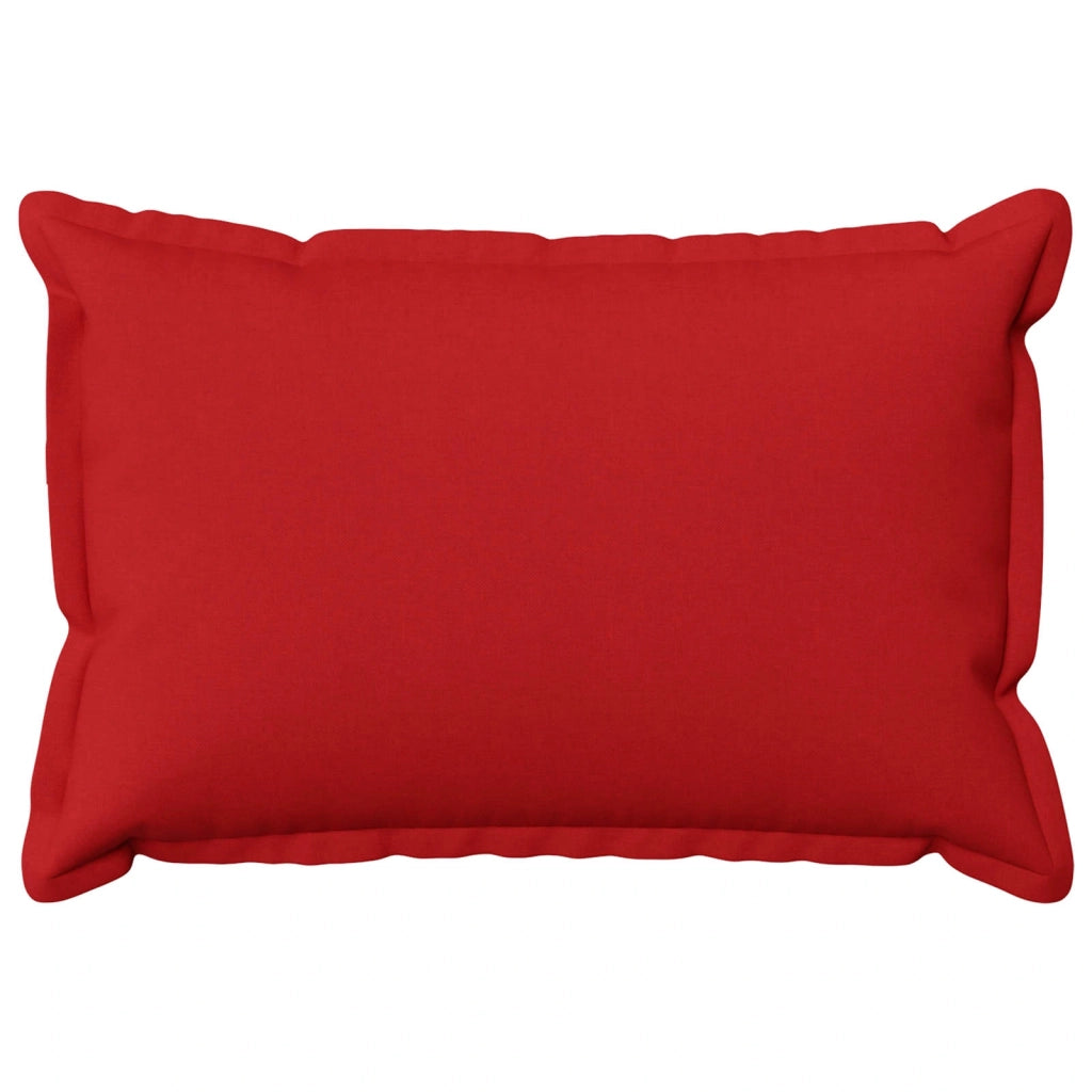 Federa 6 pcs HOUTEN Rosso 40 x 60 cm Lino 917447