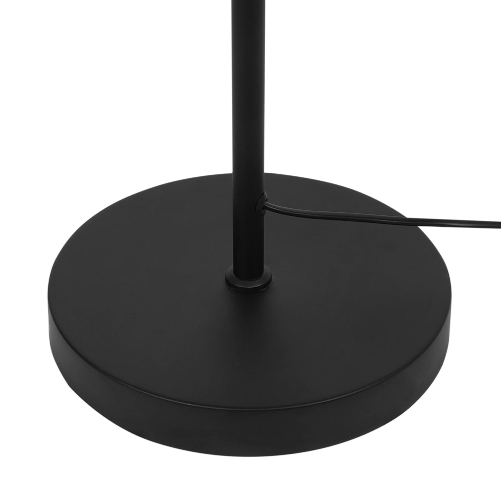 Lampada da terra in corda di carta fatta a mano in beige stile boho soggiorno camera da letto