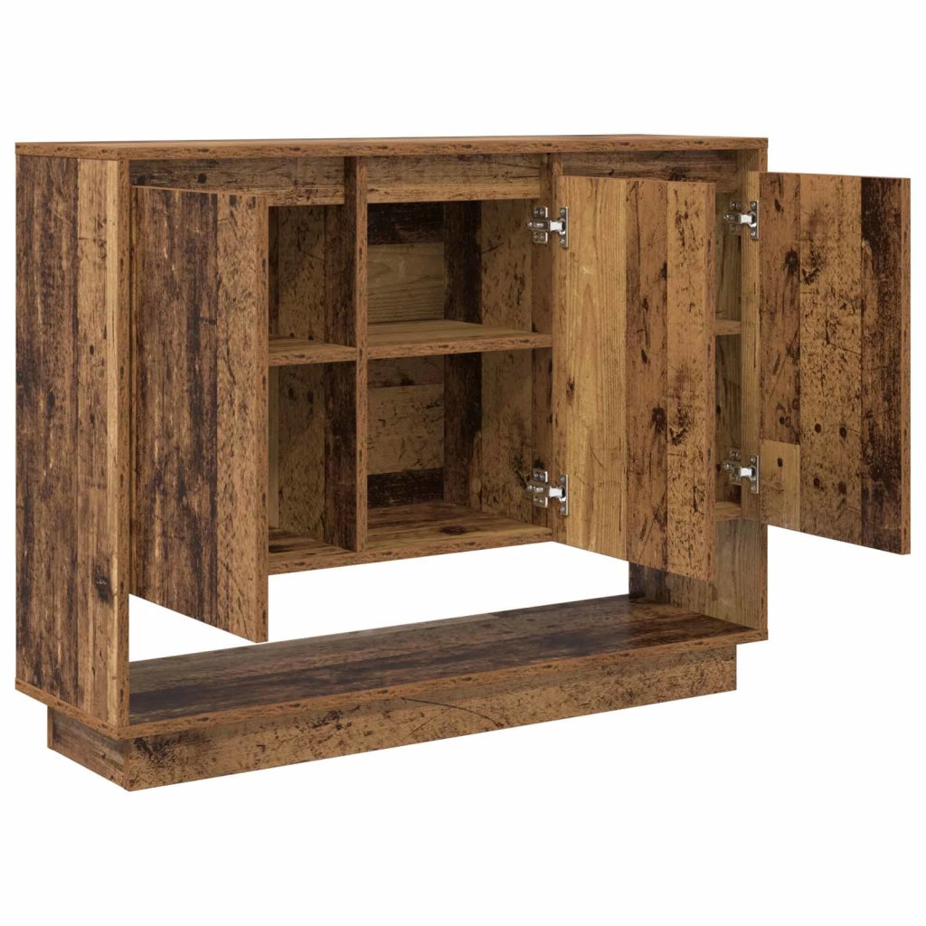 Credenza | Madia | Buffet da pranzo | Armadio da pranzo Legno vecchio 97 x 29 x 75 cm Legno multistrato