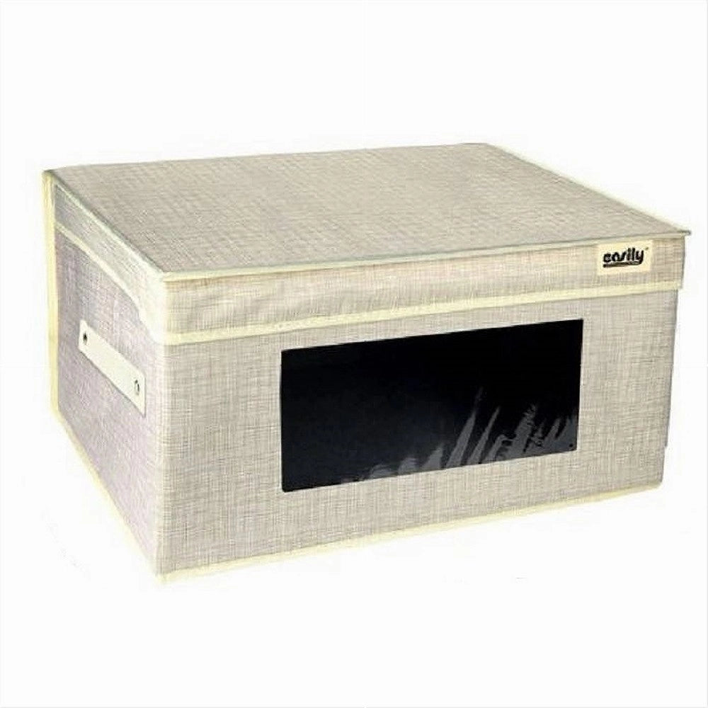 Trade Shop - Box Scatola Salvaspazio Portatutto Contenitore Organizer 50x30x20cm 69700 -