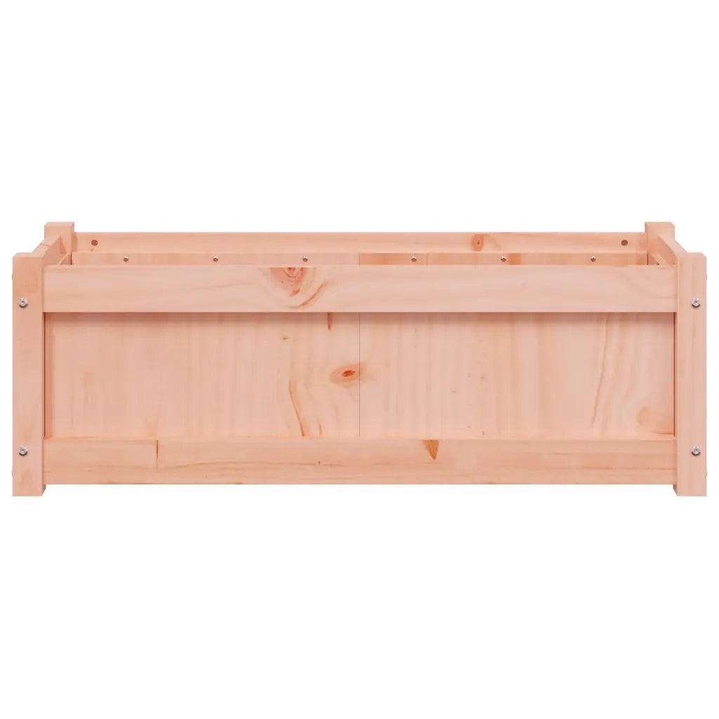 Fioriera da Giardino-Vaso da Esterno 90x31x31 cm in Legno Massello di Douglas