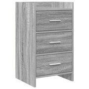 Comodini Sonoma grigio 40 x 36 x 70 cm Legno ingegnerizzato 8011032